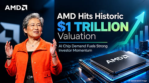 AMD Crosses $1 Trillion Valuation as AI Infrastructure Boom Reshapes Semiconductor Market