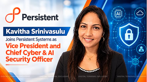 Kavitha Srinivasulu Joins Persistent Systems as Vice President and Chief Cyber & AI Security Officer