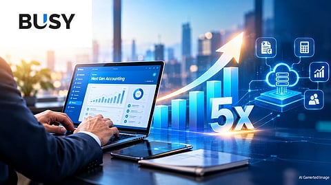BUSY Infotech Targets ₹1,000 Crore Revenue in Five Years