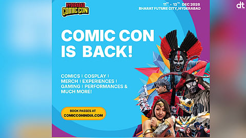 Hyderabad Comic Con 2026 Set to Return from December 11–13 at Bharat Future City