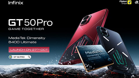 Infinix GT 50 Pro Set to Launch in India on October 27 with Dimensity 8400 Ultimate Chipset