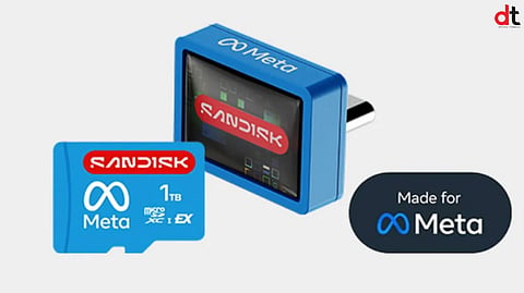 SanDisk Becomes Exclusive Flash Storage Partner for Meta's Upcoming VR Glasses