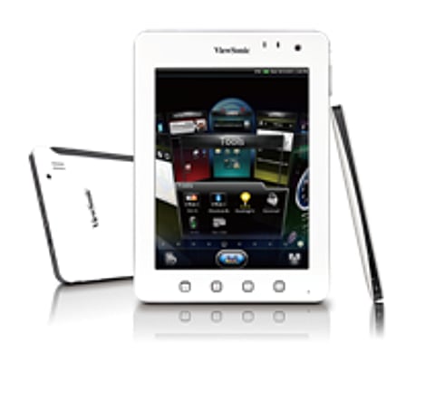 Viewsonic Intros ViewPad 7E White Tab
