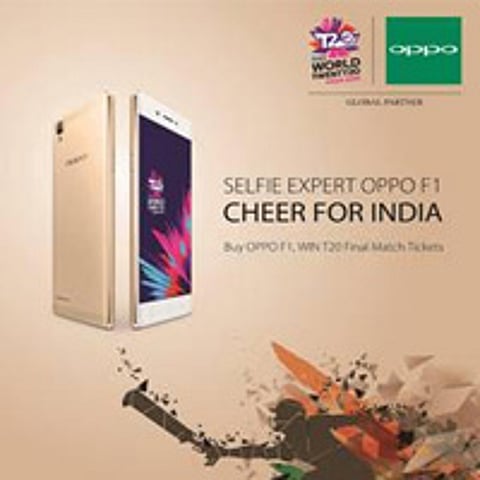 OPPO Announces “Selfie Expert OPPO F1 Cheer for India” Campaign