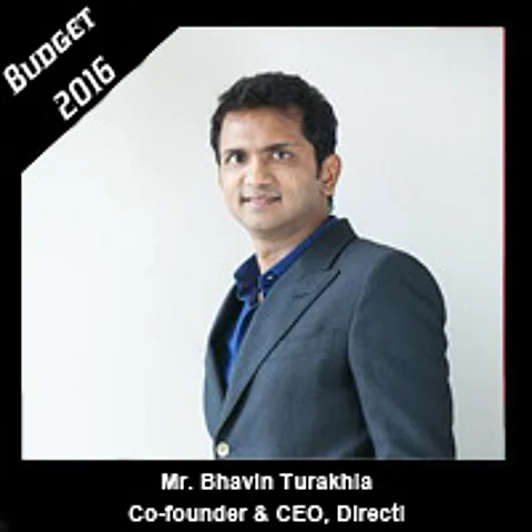 Post Budget Expectations From Mr. Bhavin Turakhia, CEO and Co-founder, Directi