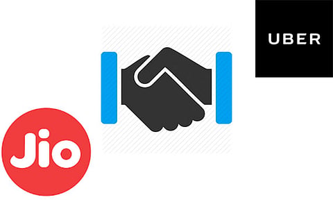 Reliance Jio & Uber Enters into Strategic Partnership