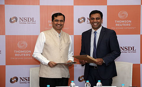 Thomson Reuters Signs MoU with NSDL e-Governance to Offer Joint Solution for GST