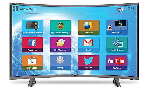 Mitashi Introduces Curved LED TV