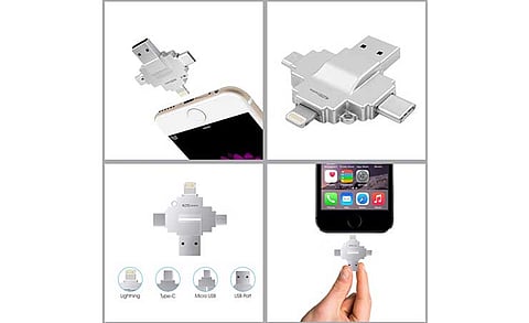 Portronics Unveils Diski 4-in-1 Card Reader