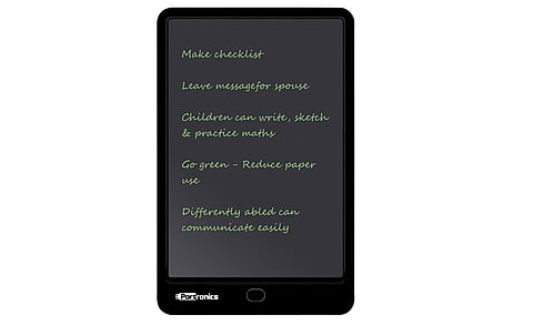 Portronics Launches RuffPad 10-a Re-Writable LCD Pad