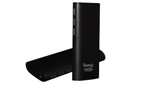 Quantum Hi Tech Launches 10000mAh Power Bank for Just Rs. 1499/-