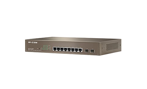 IP-COM Launched 8-Port Managed Gigabit PoE Switch, G3210P in India
