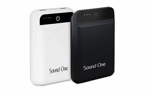 Sound One Unveils 10000mAH Lithium Polymer Power Bank in India