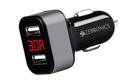 Zebronics Introduces ‘ZEB-CC312AL1’ Car Charger