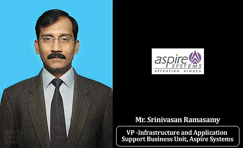 Aspire Systems Names Srinivasan Ramasamy as VP of Their Infrastructure and Application Support Business Unit