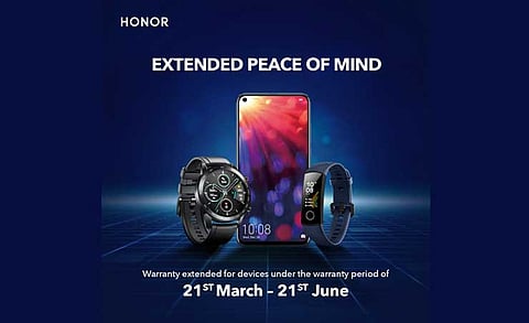 HONOR Extends Warranty Period of its Products till 30th June