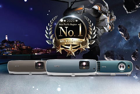 BenQ Recognized as Leading 4K Projector Brand in Asia Pacific Region