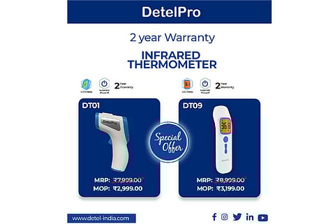 DetelPro Now Offering 2 Years Warranty on Contactless Infrared Thermometer