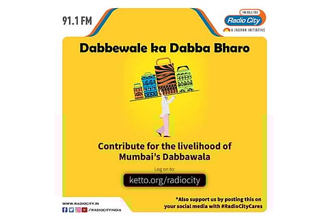Radio City Announces ‘Dabbewale ka Dabba Bharo’ Initiative Amidst Lockdown