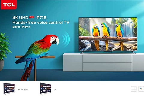 TCL Introduces New P715 Android Smart TV with Pop-up Camera