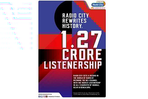 Radio City Named No. 1 Radio Station in Mumbai, Delhi, And Bengaluru by RAM Ratings