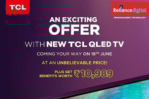 Pre-bookings for TCL 4K QLED TV to Start Soon at Reliance Digital