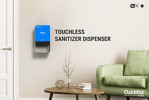 Riot Labz Unveils Small Version of DRDO’s Sanitiser Dispensing Unit Oakmist