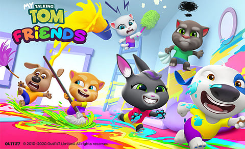 My Talking Tom Friends Mobile Game Garners Over 60 Million Downloads