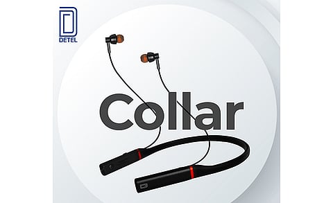 Detel Unveils New Wireless Neckband ‘Collar’ with Voice Assistant
