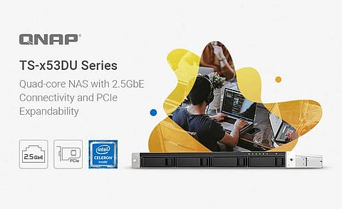 QNAP Introduces TS-x53DU Series Quad-core 2.5GbE Rackmount NAS