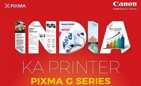 Canon India Launches “India Ka Printer” Campaign to Promote PIXMA G Series Printers