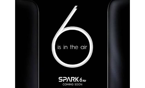 TECNO Spark 6 Air to be Launched in India on 30th July