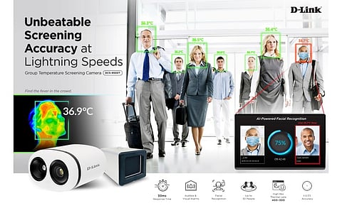D-Link Introduces Group Temperature Screening Camera Kit to Stop Spread of COVID-19