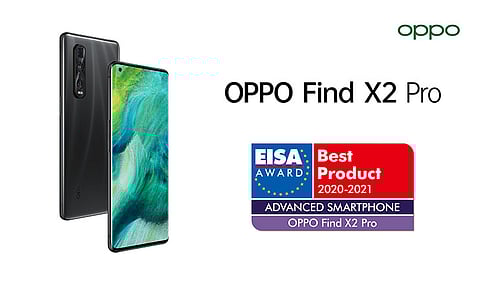 Oppo Honoured with Advanced Smartphone 2020-2021 Award by EISA