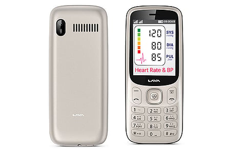 Lava Unveils Pulse Feature Phone with Heartbeat & BP Sensor