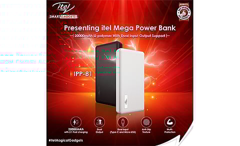 itel Launches New IPP-81 Powerbank, Priced at Rs. 1399