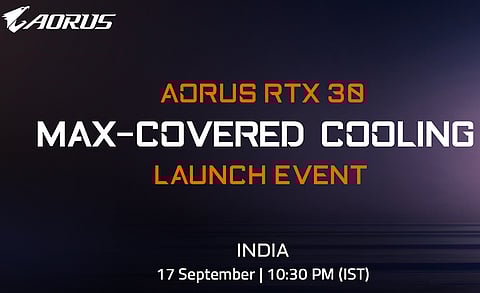 Gigabyte is Set to Host Online Launch Event on New Cooling Technology for AORUS RTX 30 Series