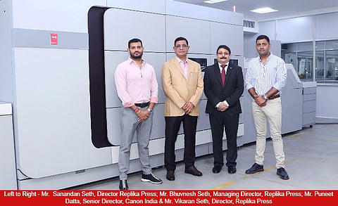 Replika Press Deployed Canon VarioPrint i300 Inkjet Color Digital Press