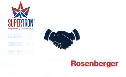 Rosenberger Ropes in Supertron as Its National Distributor for India and SAARC