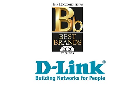 D-Link Honored with Prestigious ET Best Brand 2020 Award