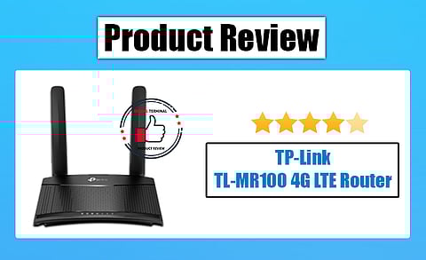 Product Review: TP-Link TL-MR100 4G Router