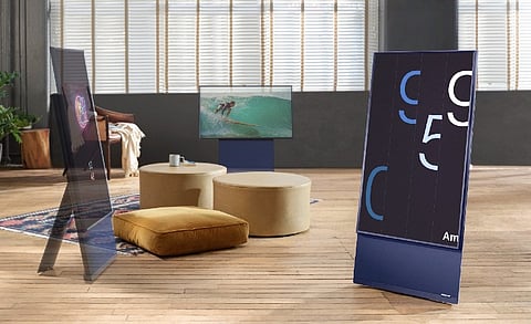 Samsung Introduces ‘The Sero’ Rotating TV in India
