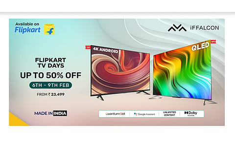 iFFALCON Announces Exciting Discounts for Upcoming Flipkart Day Sale