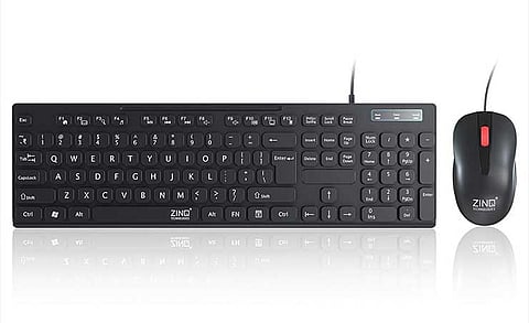 ZinQ Technologies Unveils 'ZQ1200' Wired Mouse-keyboard Combo