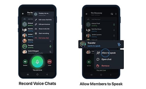 Telegram Introduces Voice Chats 2.0 Feature for Unlimited Participants