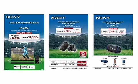 Sony Announces Special Offers on Selected Products for IPL 2021