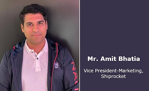 Shiprocket Appoints Industry Veteran Amit Bhatia at Vice President-Marketing