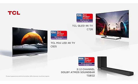 TCL Honored with Three Prestigious 2021-2022 EISA Awards