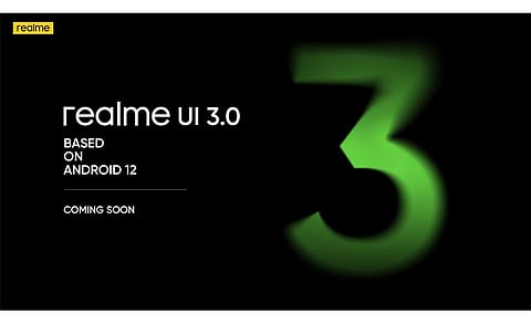 Realme to Launch Android 12 Update for Its GT Series Soon