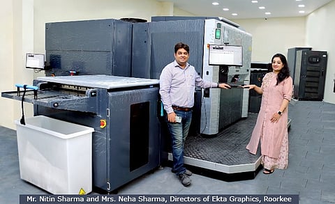 Ekta Graphics Installs HP Indigo 12000 HD Digital Press, Upgraded with HP Indigo 15K Value